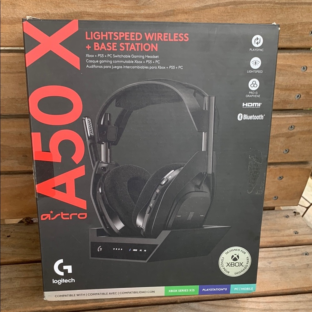 Logitech Astro A50 X Wireless Headset - Black